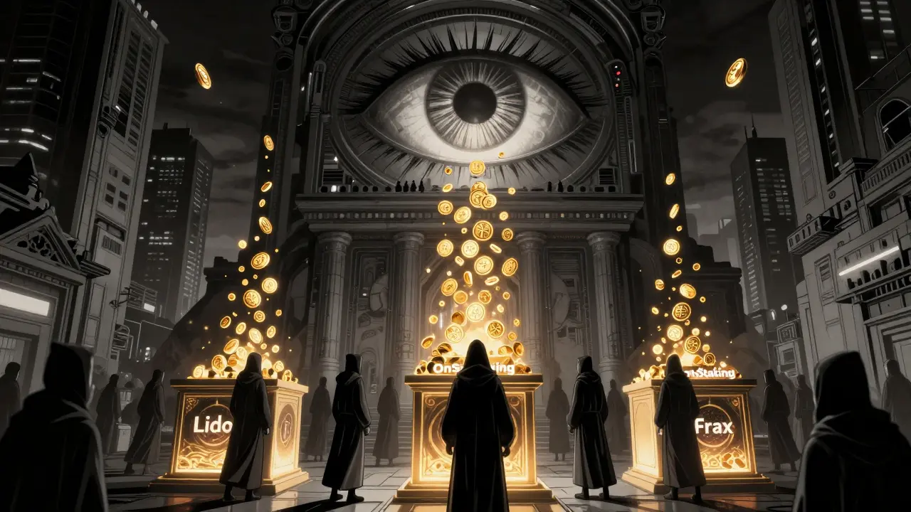 Храм децентрализованных финансов, где токены превращаются в золотой дождь.