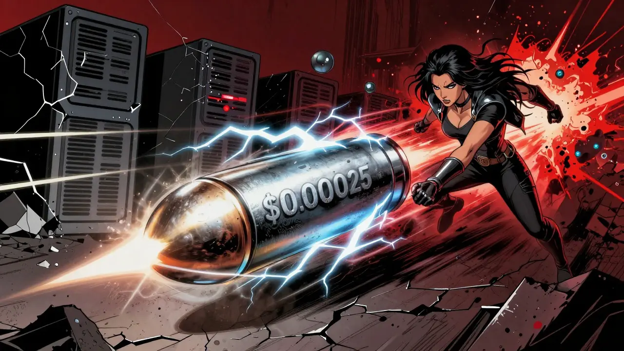 Солана — молния, разрывающая цифровой ландшафт, с падающими узлами и низкими комиссиями.