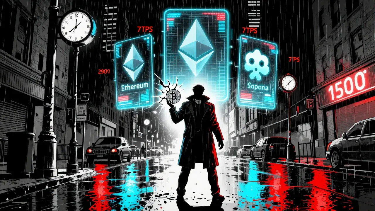 Сравнение скорости транзакций: Bitcoin, Ethereum, Ripple, Solana и другие криптовалюты в 2025 году