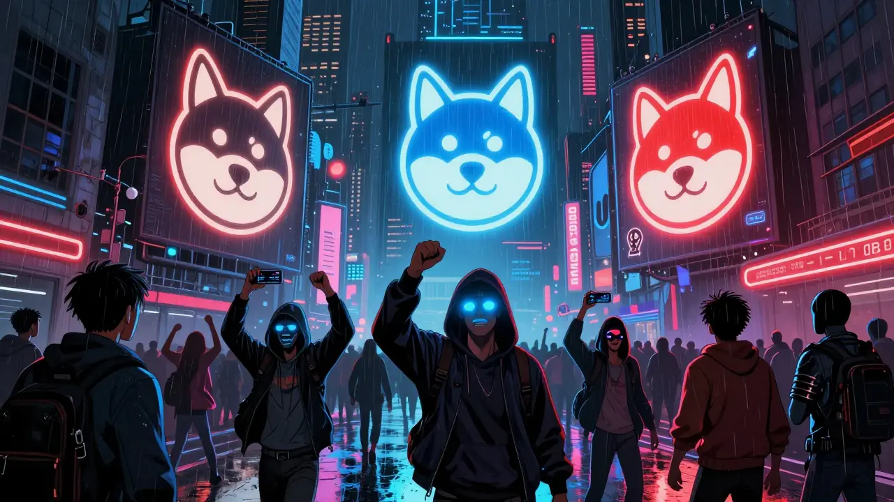 Мем-криптовалюты 2025 года: Dogecoin, Shiba Inu и новые конкуренты