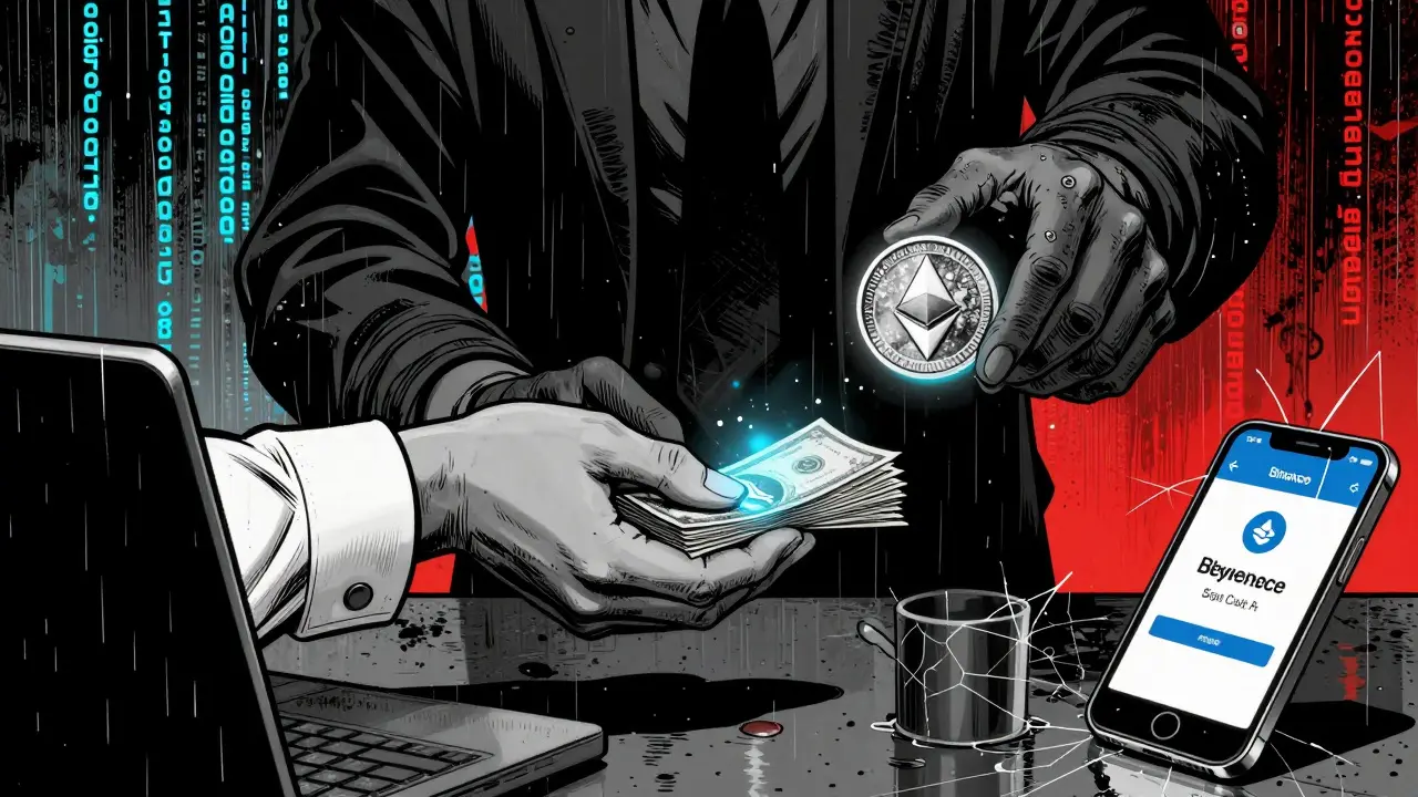 Новичок выбирает между Ethereum и мошенническим предложением в темном городе