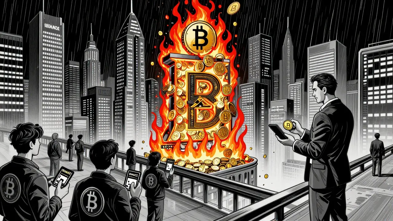 Город из токенов BNB, люди тратят их на карты, инвестор держит половину в холодном кошельке.