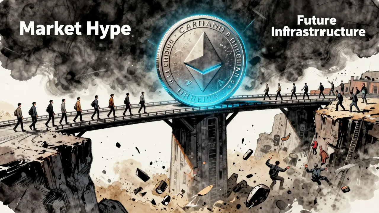 Мост Cardano соединяет хаос рынка с устойчивой цифровой инфраструктурой будущего.