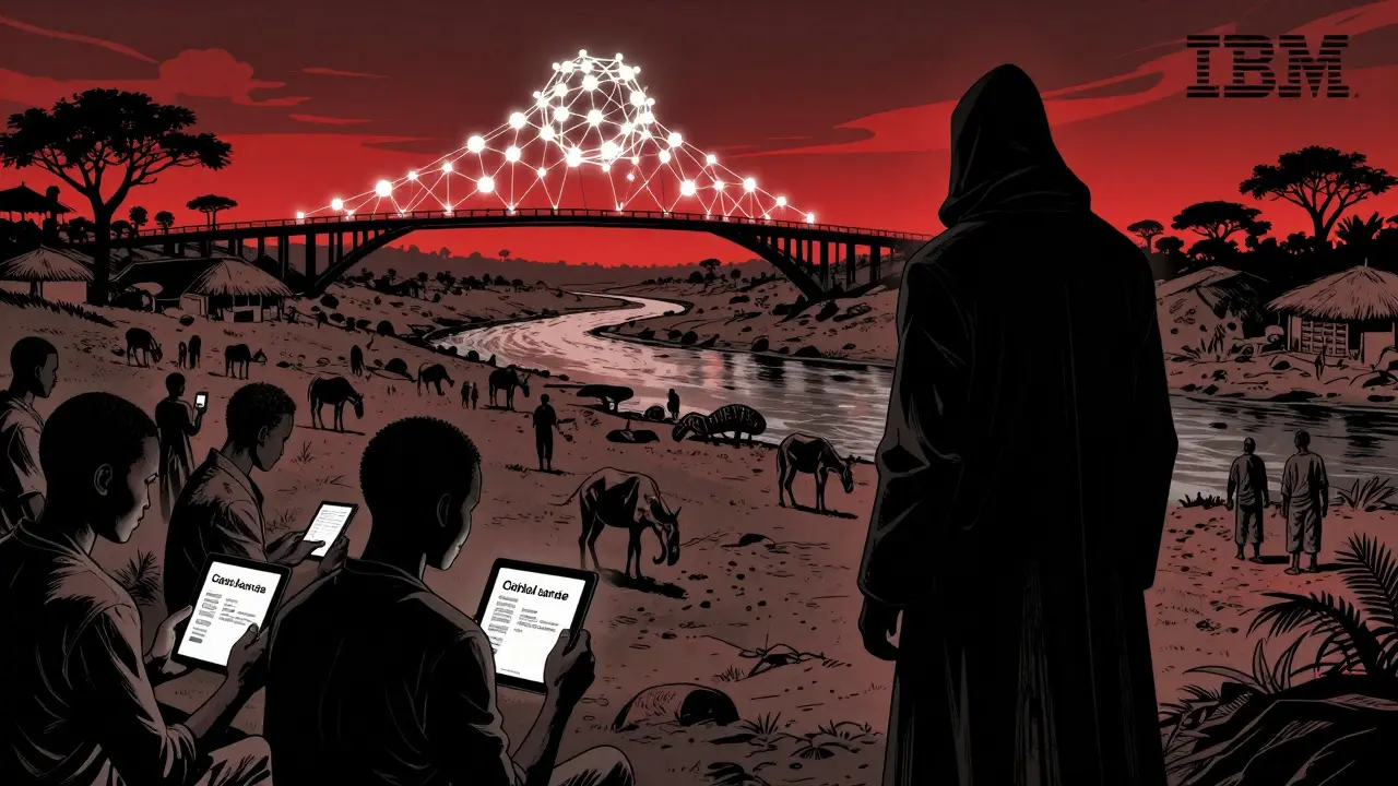 Жители африканской деревни используют цифровые удостоверения личности на блокчейне Cardano.