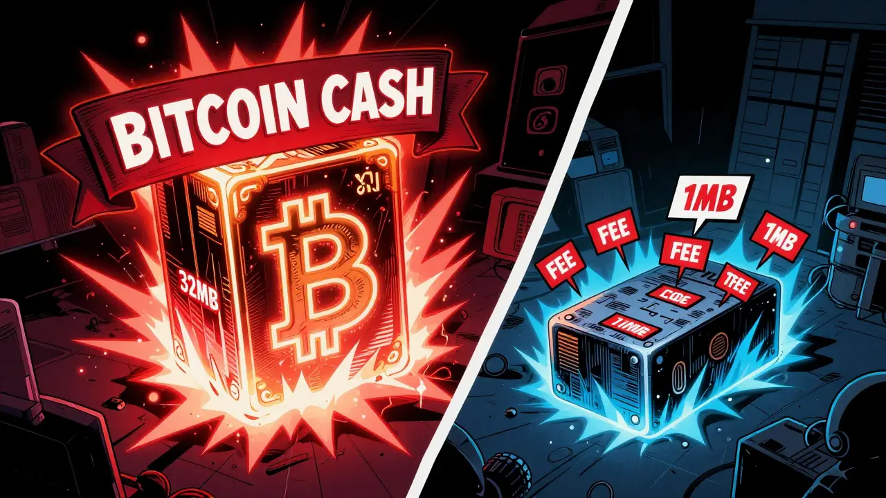 Bitcoin Cash vs Bitcoin: история хардфорка и ключевые различия